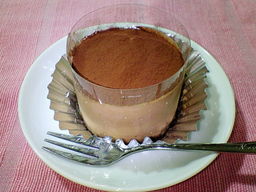 チョコムースのできあがり
